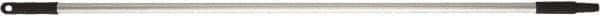 Vikan - 52 x 1" Aluminum Squeegee Handle - European Threaded Connection, Black - Exact Tool & Supply