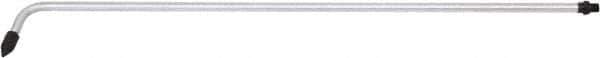 Value Collection - Blow Gun Extended Reach Tube with Rubber Tip - 1/4 NPT, 23" Long - Exact Tool & Supply