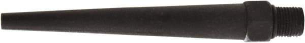Value Collection - Blow Gun Nylon Tapered Tube - 1/4 NPT, 3" Long - Exact Tool & Supply