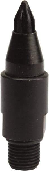 Value Collection - Blow Gun Soft Rubber Star Tip - 1/4 NPT, 1.9" Hose Length - Exact Tool & Supply