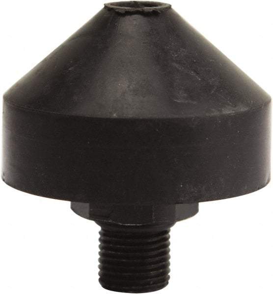 Value Collection - Blow Gun Rubber Tip - 1/4 NPT, 1.6" Hose Length - Exact Tool & Supply