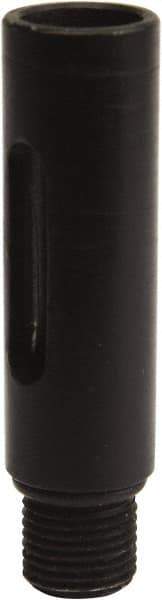 Value Collection - Blow Gun Safety Booster Nozzle - 1/4 NPT, 1.89" Hose Length, Aluminum - Exact Tool & Supply