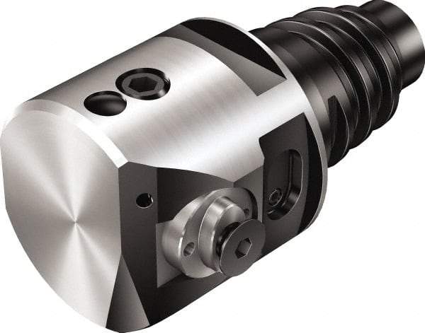 Sandvik Coromant - 28mm Bore Diam, 25mm Body Diam x 22.5mm Body Length, Boring Bar Holder & Adapter - Internal Coolant - Exact Tool & Supply