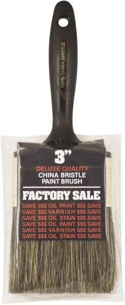 Wooster Brush - 3" Hog General Purpose Paint Brush - 2-11/16" Bristle Length, Plastic Handle - Exact Tool & Supply