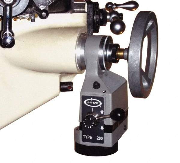 Servo - 200 Inch Max Peak Torque Per Pound, Knee Feed - 12 Inch Max Feed Rate Per Minute, 15 Inch Traversing Speed Per Minute - Exact Tool & Supply