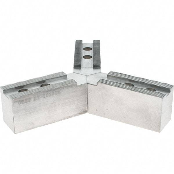 Value Collection - Soft Lathe Chuck Jaws Material: Aluminum - Exact Tool & Supply