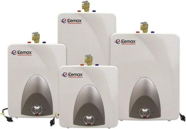 Eemax - 120VAC Electric Water Heater - 1.4 KW, 12 Amp, 12 Wire Gauge - Exact Tool & Supply