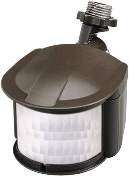 Cooper Lighting - 120 VAC, 180° Pattern, Wall Mount Photoelectric Sensor - For Use with Floodlight - Exact Tool & Supply