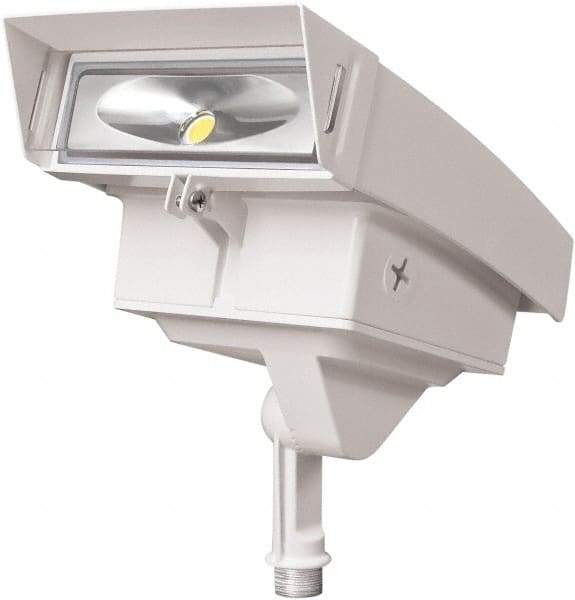 Cooper Lighting - Aluminum, Knuckle Mount Floodlight Kit - For Use with Crosstour LED Wall Pack Luminaire - Exact Tool & Supply