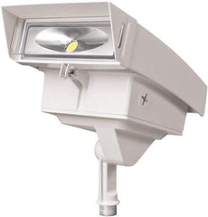 Cooper Lighting - Aluminum, Knuckle Mount Floodlight Kit - For Use with Crosstour LED Wall Pack Luminaire - Exact Tool & Supply