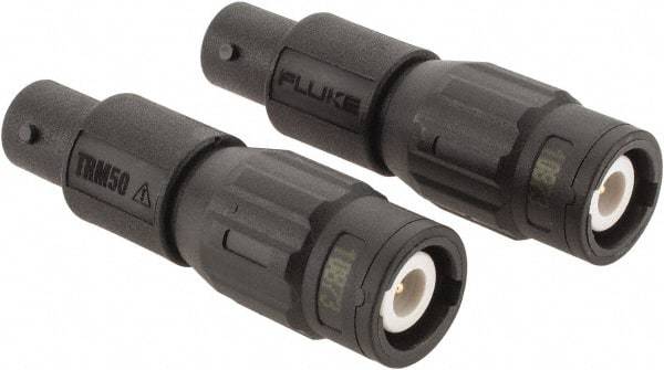 Fluke - Black Electrical Test Equipment Cable Terminator - Use with Fluke 190-504 Scope Meters - Exact Tool & Supply