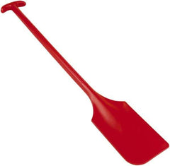 Remco - Red Polypropylene Mixing Paddle without Holes - 40" Overall Length - Exact Tool & Supply