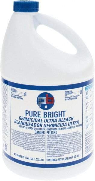 Value Collection - 128 oz Bleach - Liquid - Exact Tool & Supply