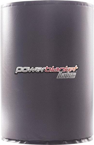 Powerblanket - 22-1/2" Wide, 55 Gallon Wrap-Around Drum Heater - 120 Volt, 3.33 Amps, 0°F to 145°F Thermostat Rating - Exact Tool & Supply