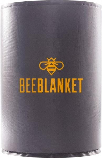 Powerblanket - 22-1/2" Wide, 55 Gallon Wrap-Around Drum Heater - 120 Volt, 400 Watts to 800 Watts, 0.5 Amps, 0°F to 110°F Thermostat Rating - Exact Tool & Supply