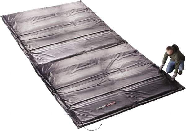 Powerblanket - 240" Long x 60" Wide, Flat, PVC, Standard Heat Blanket - 120 Volts, Flat Back - Exact Tool & Supply