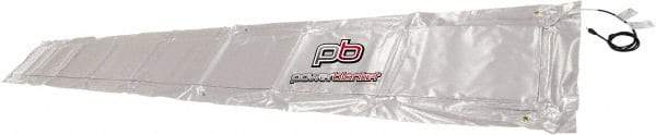 Powerblanket - 240" Long x 36" Wide, Flat, PVC, Standard Heat Blanket - 120 Volts, Flat Back - Exact Tool & Supply