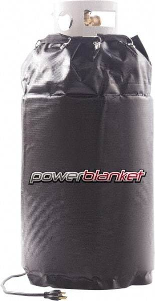 Powerblanket - 45" Long x 20" Wide, Flat, PVC, Standard Heat Blanket - 120 Volts, Flat Back - Exact Tool & Supply