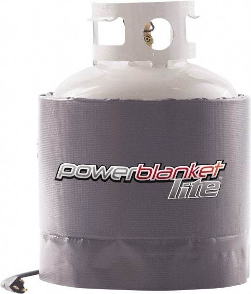 Powerblanket - 46" Long x 12" Wide, Flat, PVC, Standard Heat Blanket - 120 Volts, Flat Back - Exact Tool & Supply