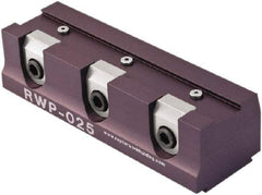 Raptor Workholding - 3/4" Jaw Width, 1-1/2" High x 6" Long x 2" Wide Dovetail Vise - For Use with 4 & 5 Axis Workholding Systems - Exact Tool & Supply