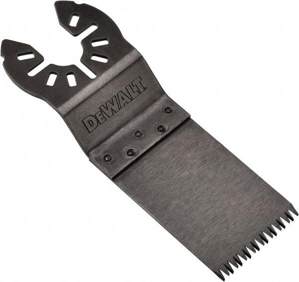 DeWALT - Rotary Oscilating Accessory Kit - 1-1/4" Cutting Diam, 0.7" Head Thickness, High Speed Steel Head, Flat End, Use with All Jobsite Materials - Exact Tool & Supply
