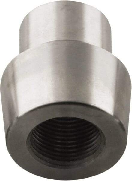 Made in USA - 1-14 Rod End Weldable Tube End - 1-3/4" Tube Size, Left Hand Thread - Exact Tool & Supply