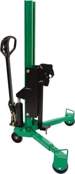Valley Craft - 800 Lb Load Capacity, 30 & 55 Gal Drum Lifter - For 30 Gal & 55 Gal Drums - Exact Tool & Supply