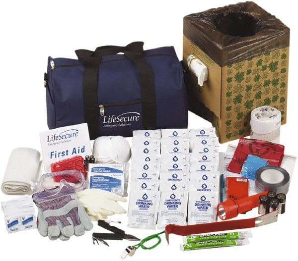 LifeSecure - Survival in a Bottle Emergency Response/Preparedness Kit - Exact Tool & Supply