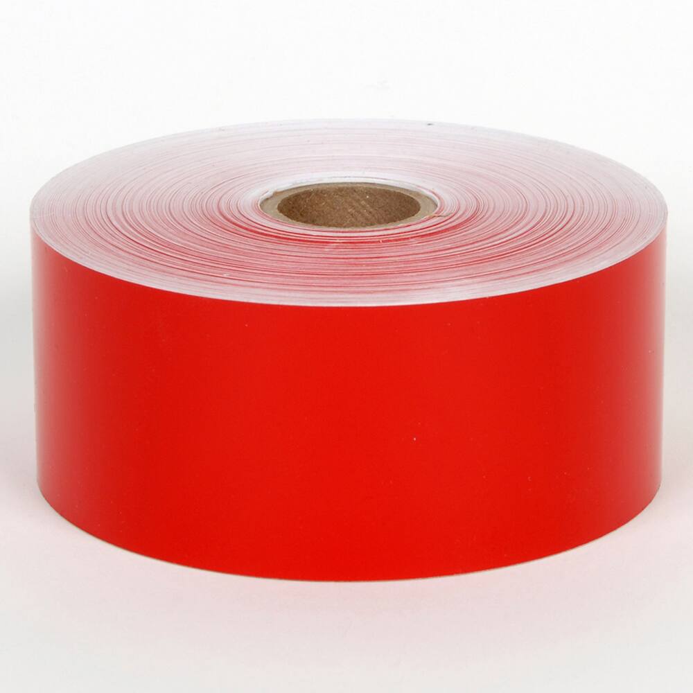 Cobra Systems - Labels, Ribbons & Tapes; Type: Vinyl Tape ; Color: Red ; For Use With: VNM4PRO ; Width (Inch): 2 ; Length (Feet): 150 ; Material: Vinyl - Exact Tool & Supply