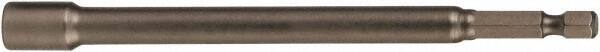 Wiha - 3/8" Magnetic Nutsetter - 1/4" Hex Drive, 12" OAL - Exact Tool & Supply