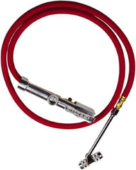 Milton - 160 Max psi Closed Check Aluminum/EPDM Inflator Gauge - Double Lock On Chuck, 1/4 FNPT, 10 to 160 psi Pressure Range - Exact Tool & Supply