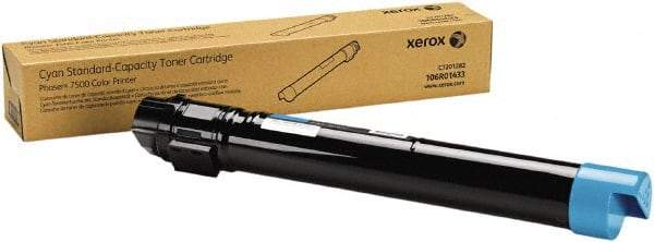 Xerox - Cyan Toner Cartridge - Use with Xerox Phaser 7500 - Exact Tool & Supply
