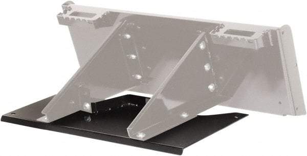Sweepex - 3/4" Long x 7-3/4" Wide Sweeper Mounting Bracket - Steel Bristles, For Use with Pro-Broom Sweeper & Mega Broom Sweeper - Exact Tool & Supply