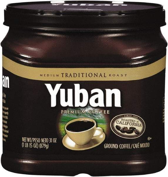 Yuban - Original Premium Coffee, Ground, 31 oz Can - Exact Tool & Supply