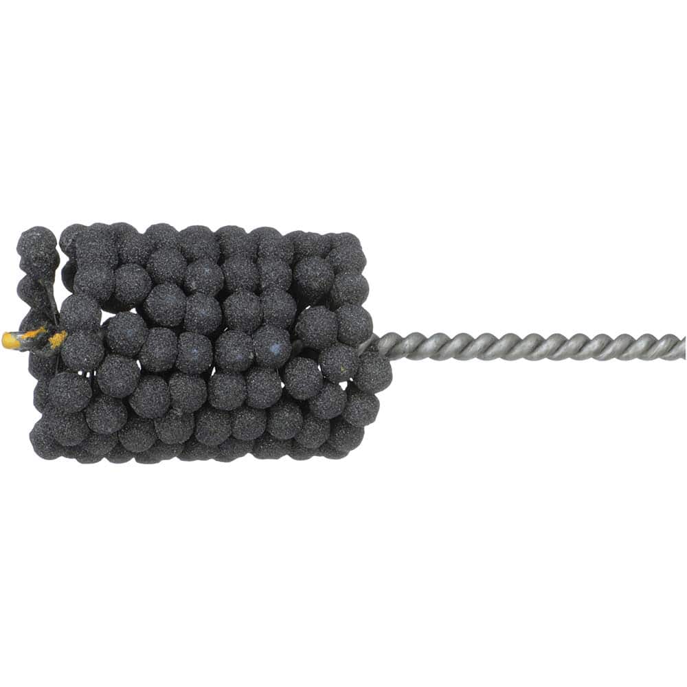 Osborn - Flexible Hones; Maximum Bore Diameter (Inch): 2.375 ; Maximum Bore Diameter (mm): 60.0000 ; Abrasive Material: Aluminum Oxide ; Grit: 320 ; Overall Length (Inch): 8 - Exact Tool & Supply