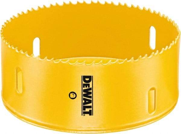 DeWALT - 3-1/8" Diam, 1-7/8" Cutting Depth, Hole Saw - Bi-Metal Saw, Toothed Edge - Exact Tool & Supply