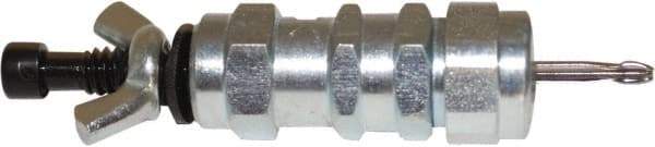 Zephyr Tool Group - #30 1/8" Pin Diam, Copper Cleco Wing Nut Fastener - Standard Length, 0 to 1" Grip - Exact Tool & Supply