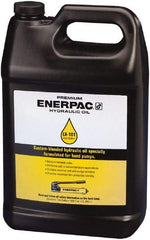 Enerpac - 1 Gal Container Mineral Hydraulic Oil - -42.78 to 190.56°F, ISO 15, 82 SUS at 100°F - Exact Tool & Supply