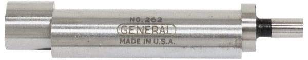 General - 0.2 and 0.5" Head Diam, 1/2" Shank, Double End, Mechanical Edge Finder - Accurate to 0.0005", Conical Contact - Exact Tool & Supply
