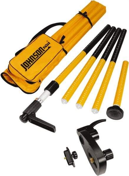 Johnson Level & Tool - Laser Level Interior Laser Pole - Use With Laser Levels - Exact Tool & Supply