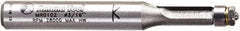 Amana Tool - 3/16" Cut Diam, 7/16" Length of Cut, 2 Flute Flush Trim Edge Profile Router Bit - Carbide-Tipped, 1/4" Shank Diam, 2" OAL, Uncoated - Exact Tool & Supply