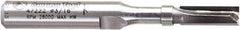 Amana Tool - 3/16" Cut Diam, 1/2" Length of Cut, 2 Flute Pattern-Cutting Edge Profile Router Bit - Carbide-Tipped, 1/4" Shank Diam, 2" OAL, Uncoated - Exact Tool & Supply