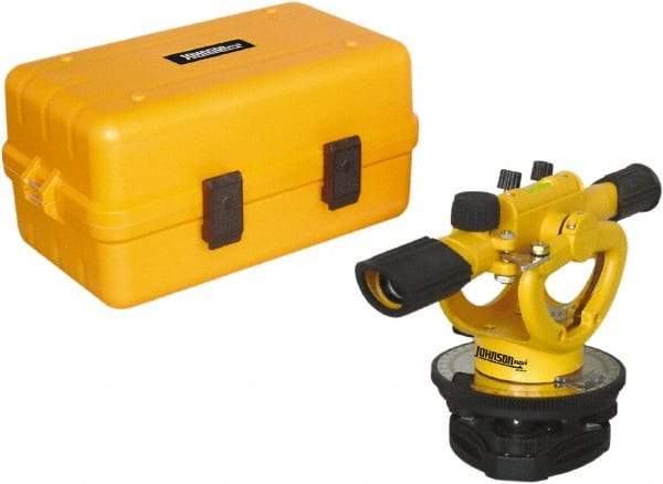 Johnson Level & Tool - Transit, 22x Magnification, Optical Level - Accuracy Up to 3/16 Inch at 100 Ft. - Exact Tool & Supply