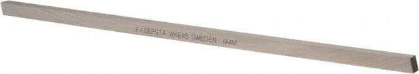 Seco - WKE45 Cobalt Square Tool Bit Blank - 6mm Wide x 6mm High x 200mm OAL - Exact Tool & Supply