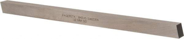 Seco - WKE45 Cobalt Square Tool Bit Blank - 12mm Wide x 12mm High x 200mm OAL - Exact Tool & Supply