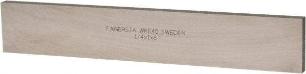 Seco - WKE45 Cobalt Rectangular Tool Bit Blank - 1/4" Wide x 1" High x 6" OAL - Exact Tool & Supply
