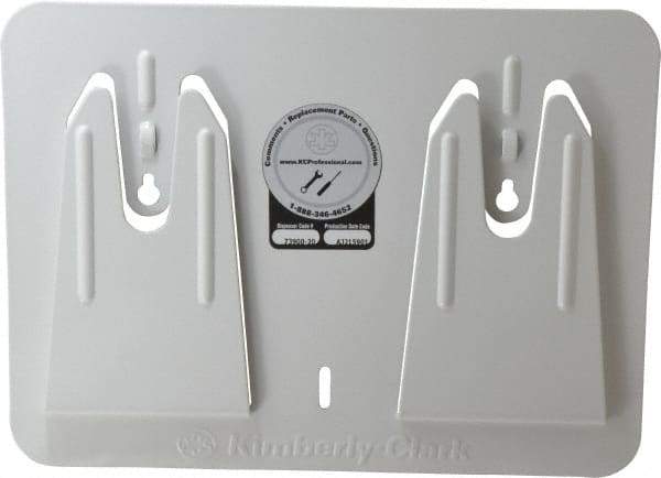 Kimberly-Clark Professional - White Wipe Dispenser - 8" High x 10.8" Wide 0.65" Deep, For Pop-Up Wipe Boxes - Exact Tool & Supply