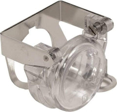 Schneider Electric - Pushbutton Switch Padlock Attachment - Round Button, Illuminated - Exact Tool & Supply