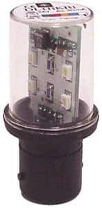 Schneider Electric - Red, Visible Signal Replacement LED Bulb - For Use with Beacon, Indicator Bank - Exact Tool & Supply