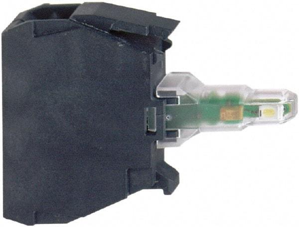 Schneider Electric - White Lens LED Indicating Light - Exact Tool & Supply